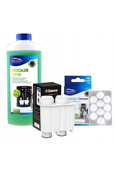 NO BRAND Produs de decalcifiere 1 L + tablete + 2 filtre de apă pentru mașina...