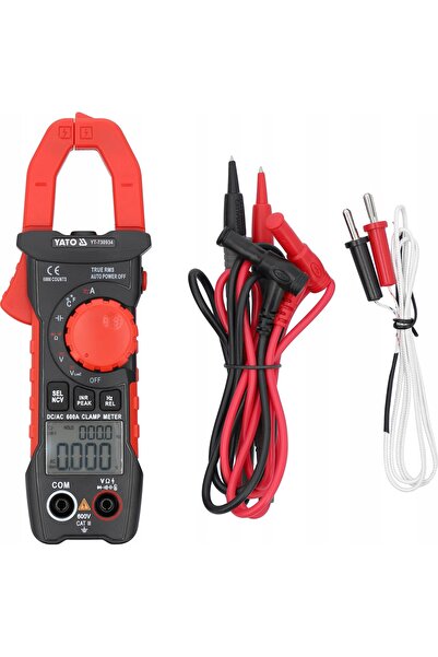 yato Multimetru cu clemă TRUE RMS AC/DC 10mA - 600A