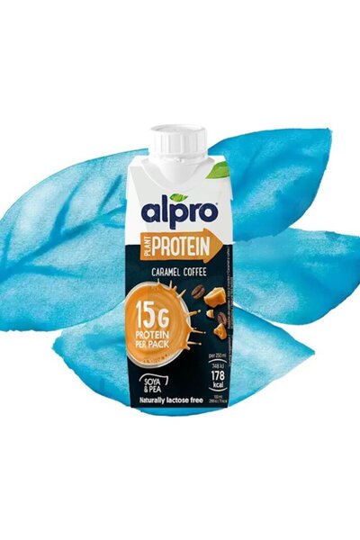 NO BRAND Băutură din soia cu conținut ridicat de proteine, cu aromă de carame...