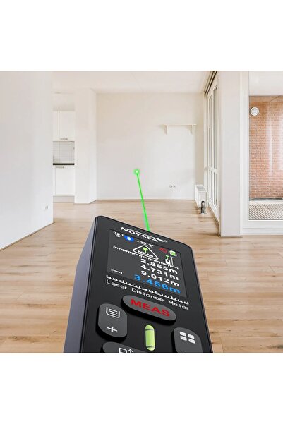 NO BRAND Telemetru digital cu laser de 100 m cu laser verde NOYAFA NF-277L.