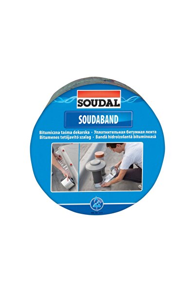 Soudal Bandă adezivă de etanșare Soudaband, bronz RAL8017, 15cmx10m