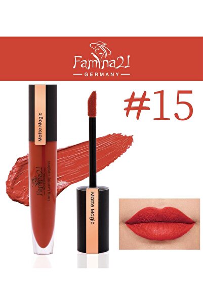 famina21 Matte Magic Long Lasting Lip Gloss Matte Liquid Lipstick