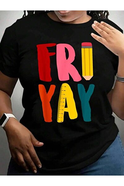 kai22 تي شيرت Fri-Yay Teacher Life Fri-Nally Funny Friday Weekend Vibes Back ...
