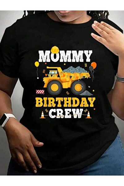 21JNRY Mommy Birthday Construction Crew Matching Dump Truck Mom Cruise Vacati...