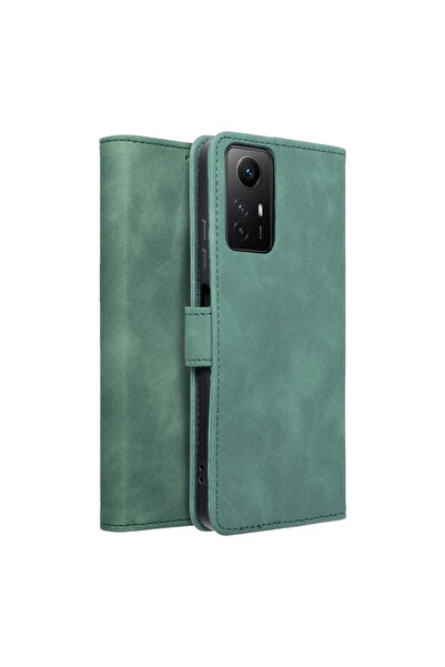 Tender Husă flip cover Xiaomi Redmi Note 12S, verde