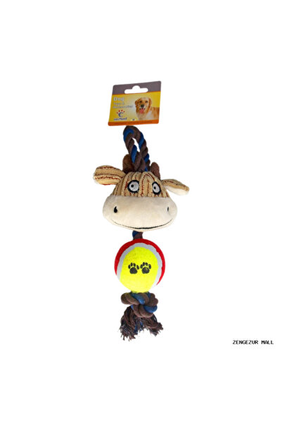 Eastland Zengezur Cow and Tennis Ball Stress Rope (175838) 35X12 cm