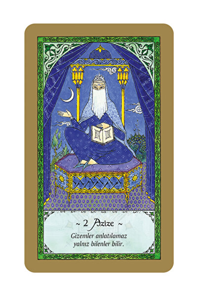 OA Rumi Tarot Takımı 78 Kart ve Rehber Kitap Orijinal Evrensel Baskı Oval Kenarlar Nigel Jackson