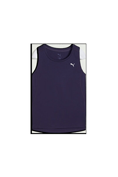 Puma W RUN VELOCITY TANK (POLY) Lacivert Kadın T-Shirt & Polo