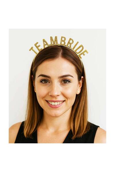 pınaxar Χρυσό Χρώμα Team Bride Crown Plastic – Κορώνα νύφης και παράνυμφων