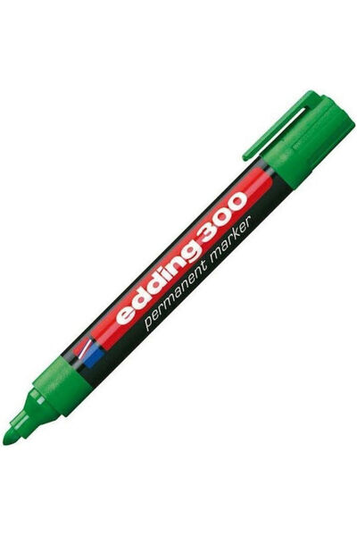Edding Μαρκαδόρος Ανεξίτηλος 3mm Πράσινος 300/4