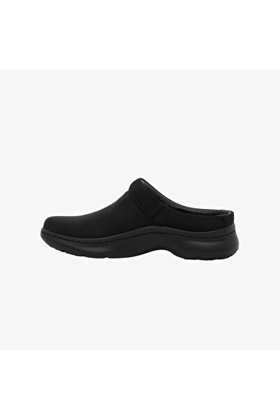 CLARKS Martine Rose The Clog1 Black Leather
