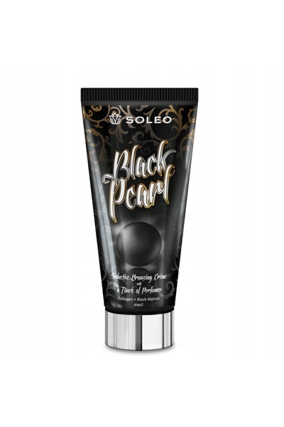 NO BRAND SOLEO BLACK PEARL 150 ml BRONZANT PUTERNIC PENTRU BRONZARE + LOȚIUNE...
