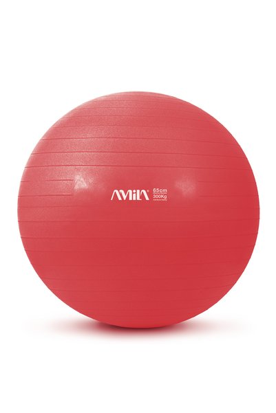Amila Μπάλα Γυμναστικής (Bulk) 65 cm - Κόκκινη