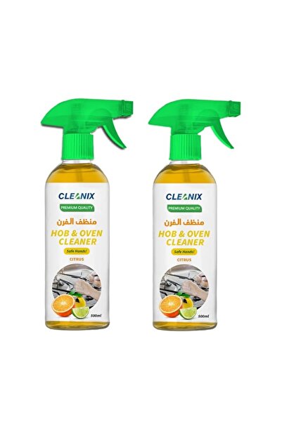 Generic Brand CLEANIX -Pack of 2 Oven & Hob Cleaner 500ml – Fast Acting Degre...