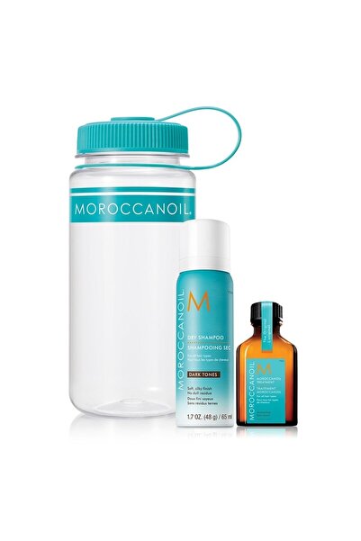 Moroccanoil Βασικά Είδη Γυμναστηρίου (Λάδι Περιποίησης 25ml, Ξηρό Σαμπουάν Σκ...