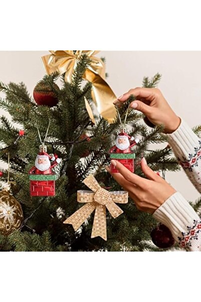 Generic Brand Festive Lights Jolly Santa Claus Christmas Ornament – Adorable ...