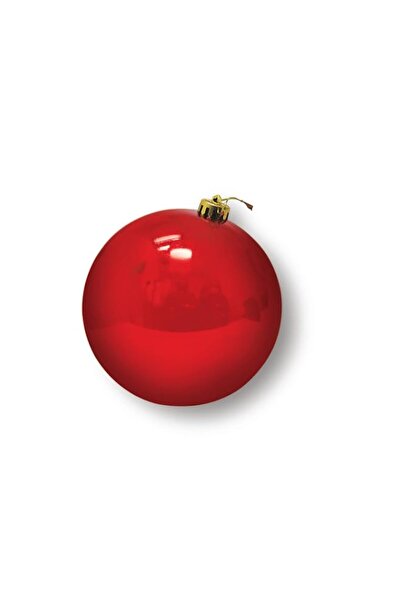 Generic Brand Smiffys Shiny Ball Decoration Red 15cm