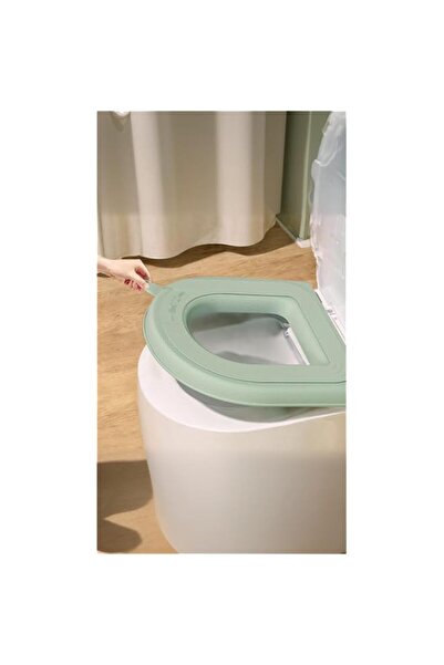 Generic Sweet seven Waterproof Toilet Seat Cover with Handle - Thickened EVA,...