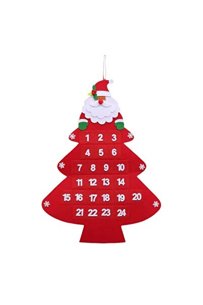 Generic Brand HIGHLAND Felt Christmas Advent Calendar 2023 – Christmas Decora...