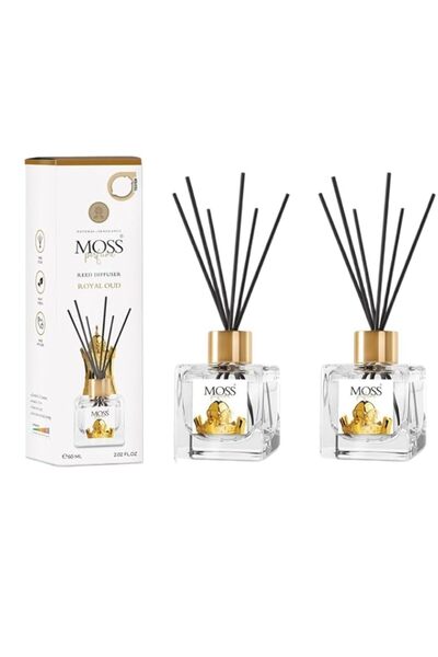 Generic Brand MOSS Luxury Scented Reed Diffuser | Set of 2 | 60ml (2.02oz) | ...