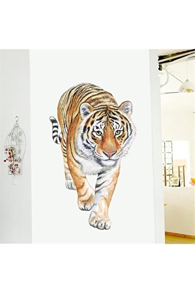 Generic Brand Big Tiger Jungle Animals Peel and Stick Wall Decals, Removable ...