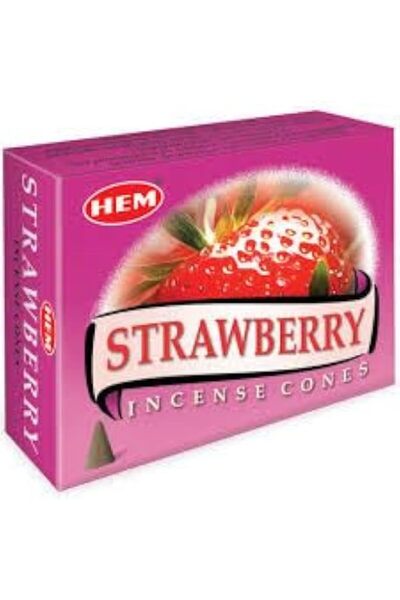 Generic Hem Strawberry Incense Cones