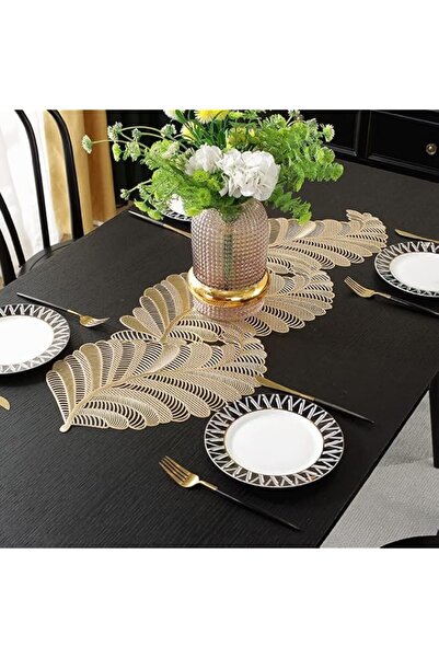 Generic NimbusNote PVC Hollow Table Runner, Non-slip Decorative Table Mats Pl...