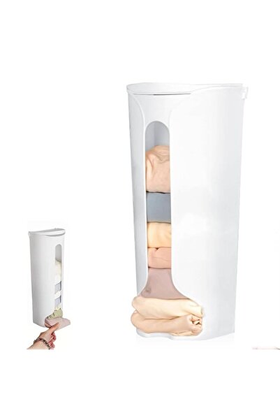 Generic HASTHIP® Plastic Bag Dispenser Holder,Wall Mount Grocery Bag Organize...