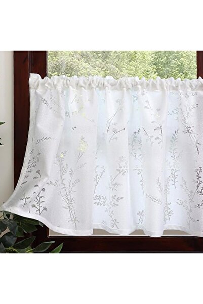 Generic Brand Single Piece Kitchen Window Curtain,Small Cafe Net Curtain for ...