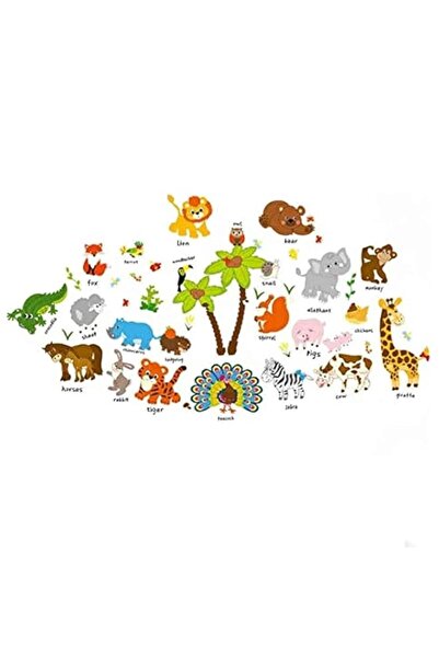 Generic Brand COOLBABY Early Education English Wall Stickers Kindergarten Kid...