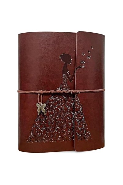 Generic Brand Leather Photo Album Scrapbook, Leather Photo Album 11x8.2" Scra...