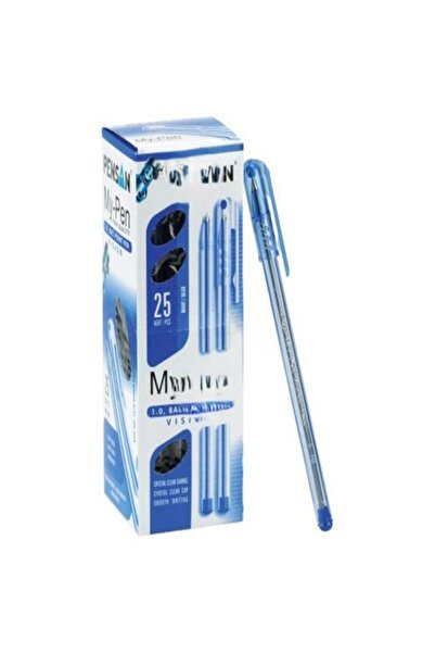 inci çelik aksesuar Ballpoint Pen Buro 1.0 mm Blue