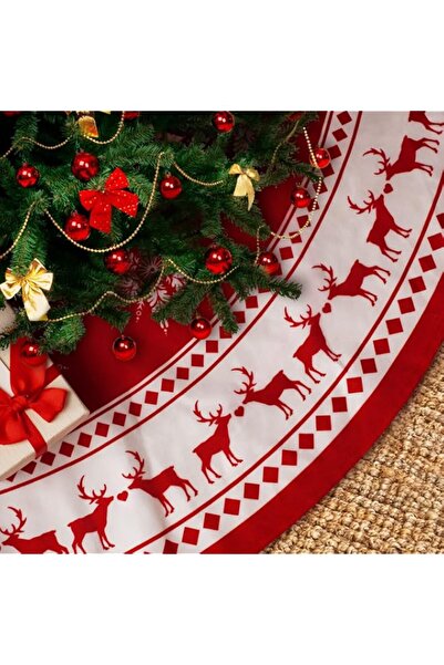 Generic Brand Lukisesy Christmas Tree Skirt 48 inch Tree Skirt Large Snowflak...