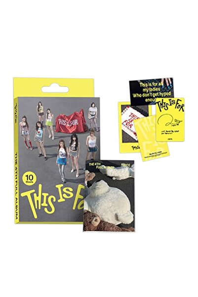 Generic Brand TWICE - The 4th Full Album [THIS IS FOR] (POLAROID Ver. / IS Ve...