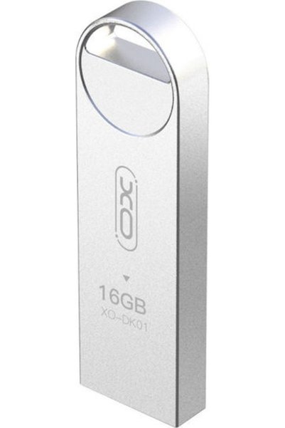 Xo Dk01 64GB USB 2.0 Στικάκι Ασημί