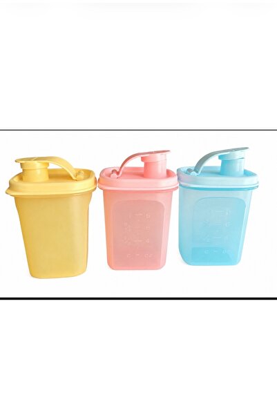 Tupperware Çok Amaçlı Sürahi 350 ml 3 Adet görseldeki renkler
