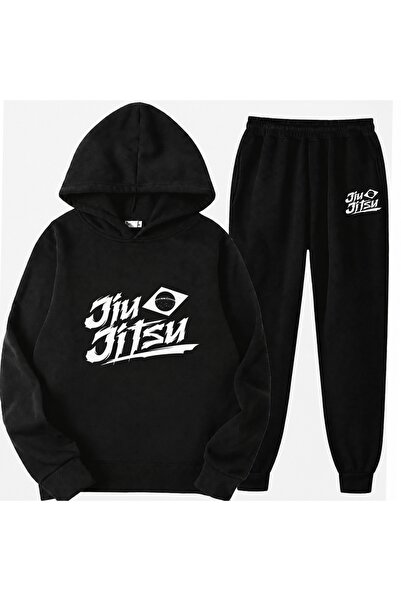 SVART WEAR Dječji komplet majica i pantalona sa printom Jiu Jitsu, 100% pamuk