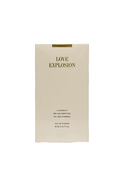 Zara LOVE EXPLOSION KADIN PARFÜM 80 ML EDP ( 2.71 fl oz)