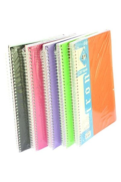 inci çelik aksesuar Spiral Notebook A4 with Separators Pp Cover 4+1 Subject 2...