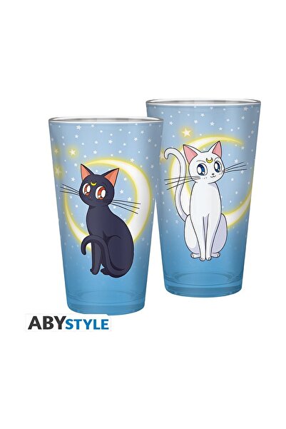 Abysse : Sailor Moon - Luna & Artemis XXL Glass (400ml) (ABYVER204)
