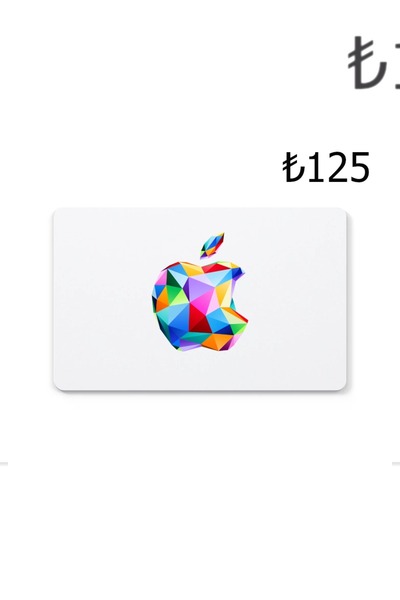 App Store 125 TL Dijital Hediye Kartı (Gift Card)