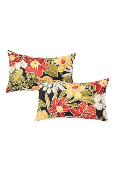 Generic Greendale Home Fashions Outdoor 19x12-inch Rectangle Throw Pillows, A...
