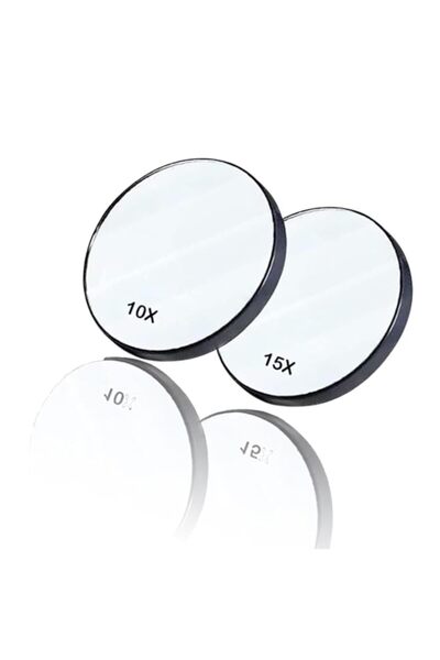 Generic Sweet seven 2-Pack Eyebrow Magnifying Mirrors - 15X and 10X Makeup Mi...