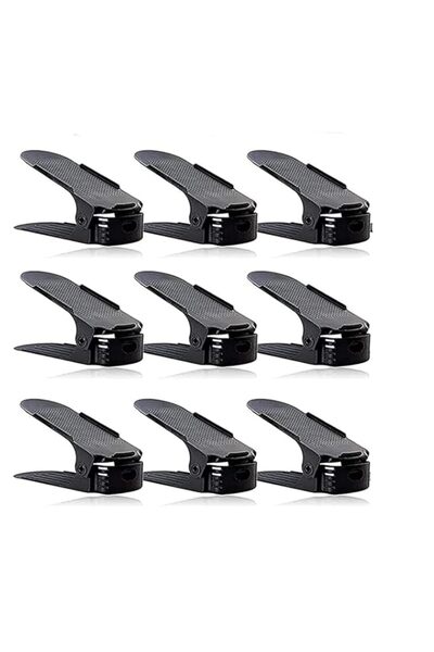 Generic Other Set Of 9Pcs Shoe Slots Organizer Display Rack Space Saver Shoe ...