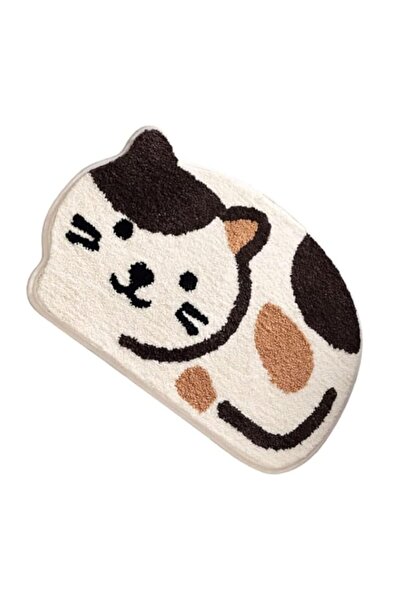 Generic SYOSI Cute Animal Door Mats, Anti-Skid Water Absorbing Cartoon Cat Ki...
