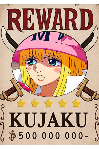 OEM Poster Carton 250g A4 One Piece Kujaku, Colectie Anime, Hartie Premium, 2...