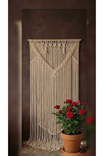 ELFİDAA WOOD Macrame curtain