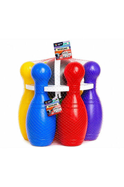 Hashtag Toys Μεγάλο σετ μπόουλινγκ με 6 κορίνες και 1 μπάλα