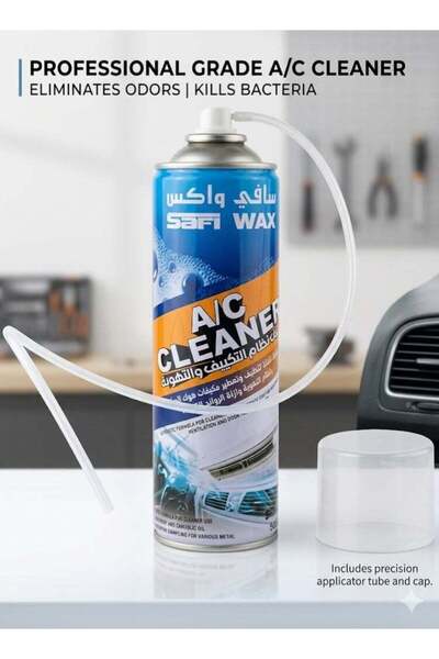 SAFI WAX A/C Cleaner Spray – Professional Grade Air Conditioner Cleaner – Eli...