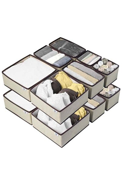 GENERAL Dayelux™ 12-Piece Drawer Organizer Set – Clothes, Socks & Accessories...